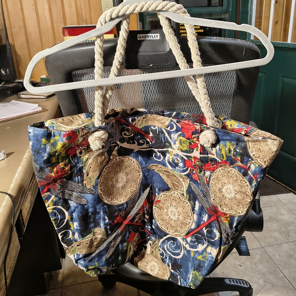 Stylish Dragonfly Tote Bag